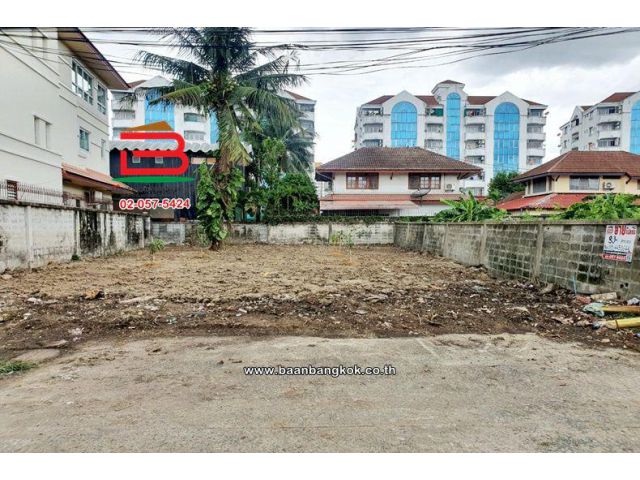 ที่ดินเปล่า เนื้อที่ 85 ตร.ว. หมู่บ้านสหกรณ์การบินไทย 17 (ซอยแจ้งวัฒนะ 43) ถนนประชาชื่น-นนทบุรี (เลียบคลองประปา)