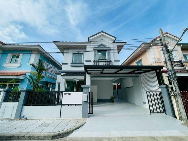 หมู่บ้านปริญญดาไลท์พระราม5 ราชพฤกษ์ บ้านแฝด 2 ชั้น สไตล์บ้านเดี่ยว ตกแต่งใหม่พร้อมอยู่ทำเลดี ใกล้วงเวียนพระราม5 โครงการ