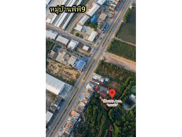 ที่ดินในตัวเมือง ถมแล้วติดถนนสายหลัก ขนาดเนื้อที่3งาน27.4ตรว.