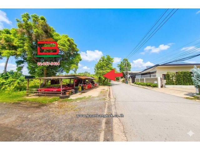 ขาย/เช่า ที่ดินเปล่า เนื้อที่ 402 ตร.ว. ซอยพูลศรี 6 (ตรงข้ามสำนักสักยันต์อาจารย์นู) ทางหลวงหมายเลข 345 ตำบลบางเดื่อ อำเภ