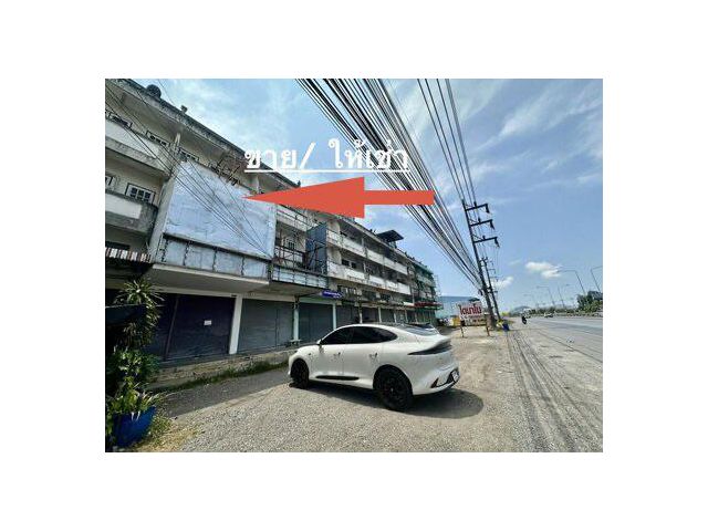 ขาย อาคารพานิชย์ 3.5 ชั้น 2 คูหา  พื้นที่  66 ตร.ว. ริมถนนเพชรเกษม ต.เกาะหลัก อ.เมืองประจวบคีรีขันธ์ จ.ประจวบ