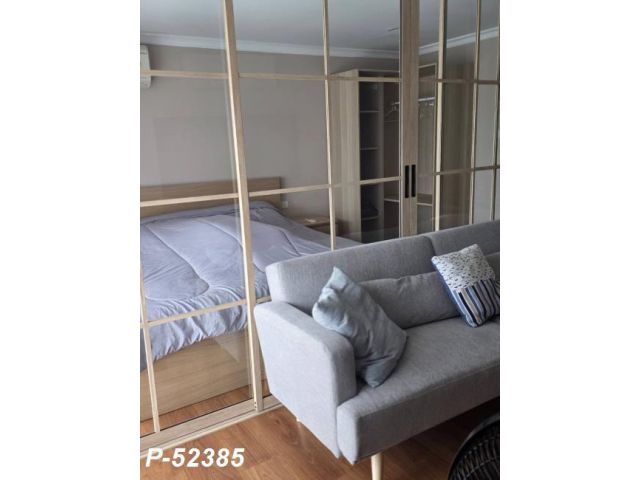 P-52385 ห้องกว้างน่าอยู่ Grand Park View Asoke ใกล้ มศว และ รร.นานาชาติเซนต์สตีเฟน ทำเลทองอโศก Line: @easythaihome