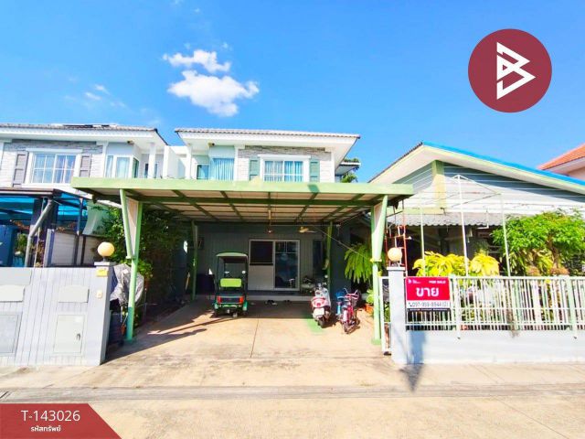 ขายบ้านแฝด หมู่บ้านวิลลาจจิโอ พระราม 2 (Villaggio Rama 2) บางน้ำจืด สมุทรสาคร