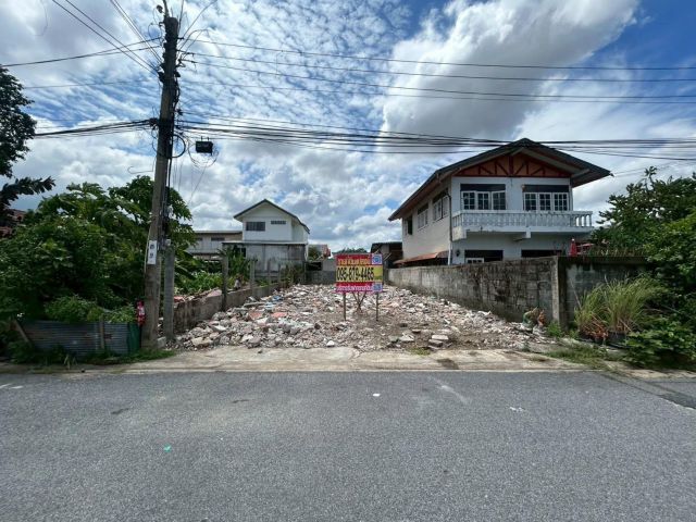ขายที่ดินพุทธมณฑล 43 ตรว ติดถนนสาธารณะ ถมแล้ว หมู่บ้านศิริเกษม ซ.19 แยก 8 ภาษีเจริญ กทม
