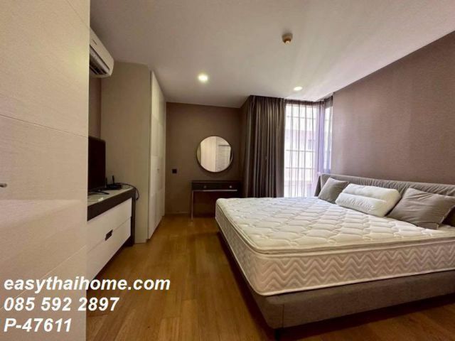 P-47611 — คอนโดหรูให้เช่า! Klass Condo Langsuan 73 ตรม. ใกล้ BTS ชิดลม เพียง 500 เมตร เครื่องใช้ไฟฟ้าครบมาก ราคา 50,000 บาท โทร 085-592-2897