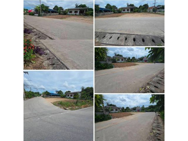 #เสนอขายที่ดินเปล่ามาบยางพรปลวกแดงระยอง ที่ดิน102.2ตรว ซอยสุพรรณ หน้ากว้างติดถนน30เมตร ติดถนน2ด้าน ที่สูง มีไฟฟ้า