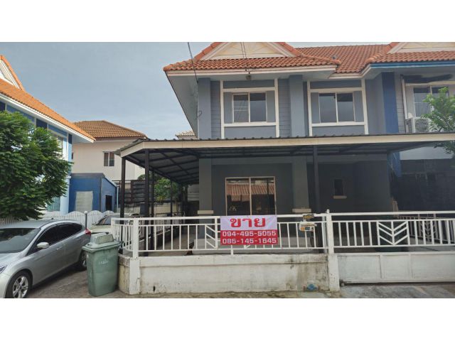 ขายบ้านพร้อมอยู่ หมู่บ้านพนาลี / พฤกษา34 ประชาอุทิศ90 รีโนเวทพร้อมอยู่ หลังมุม