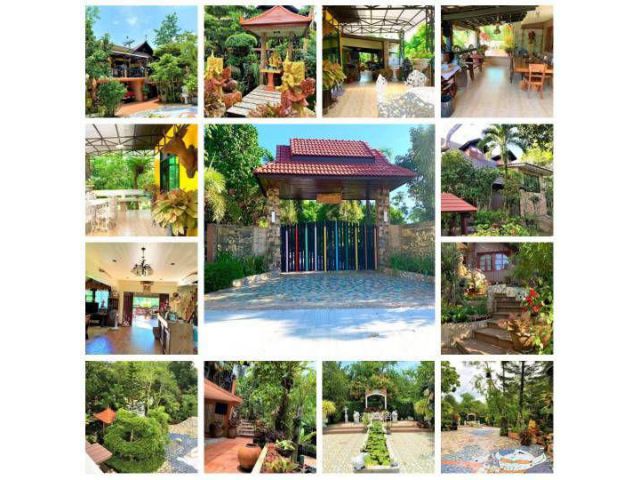 ขายบ้านพร้อมสวนผลไม้ ใกล้น้ำตกเขาชะเมา จังหวัดระยอง