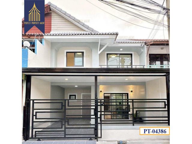 ขาย ทาวน์เฮ้าส์พฤกษา 3 บางบัวทอง ตกแต่งใหม่พร้อมอยู่ราคาย่อมเยาว์