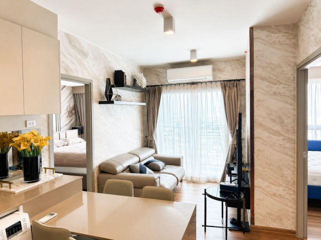 ให้เช่าคอนโด Ideo Sukhumvit 93 ชั้น 12A แต่งครบ พร้อมอยู่ ใกล้ BTS บางจาก 200 เมตร