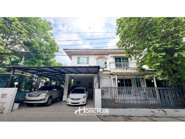 บ้านเดี่ยวหลังมุม สไตล์อบอุ่น โครงการปาริชาต สุวินทวงศ์ จาก Land & Houses ใกล้สุวรรณภูมิ