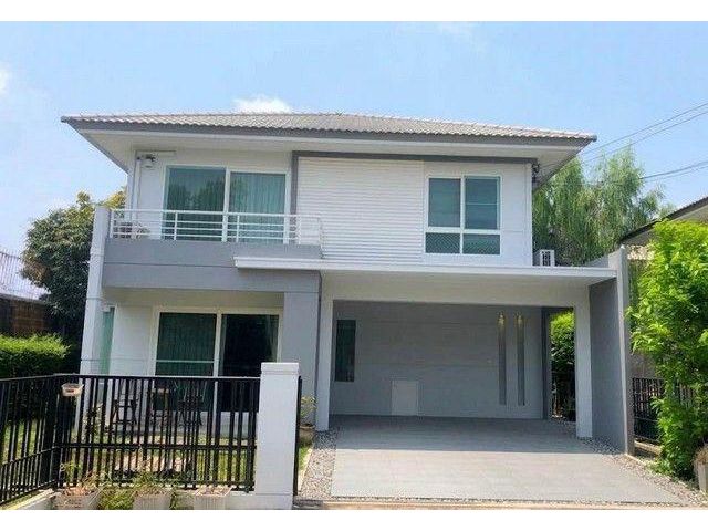 ให้เช่าบ้าน หลังมุมติด โรงเรียนสารสาสน์วิเทศสุวรรณภูมิ เดินไปเรียนได้เลย , สนามบินสุวรรณภูมิ, เมกา บางนา ม.สีวลี สุวรรณภ