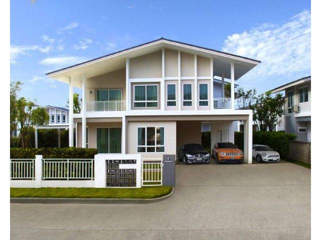 บ้านเดี่ยว 2 ชั้น ฮาบิเทีย โมทีฟ ปัญญาอินทรา 4 ห้องนอน 3 ห้องน้ำ แอร์ทั้งหลัง 7 เครื่อง จอดรถได้ถึง 6 คัน (RH1536)