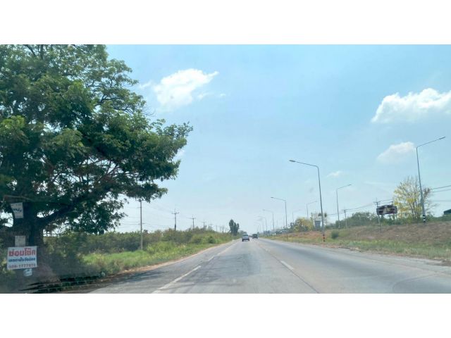 ขายที่ดิน 12 ไร่ครึ่ง ติดถนนสายปทุมธานี-บางปะหัน ( 347 )