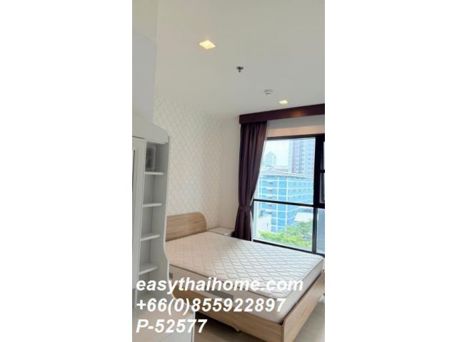P-52577 ปล่อยเช่า Life Sukhumvit 48 (ไลฟ์ สุขุมวิท 48) ห้องสวย วิวสวน เฟอร์ครบ พร้อมเข้าอยู่ ใกล้ BTS พระโขนง