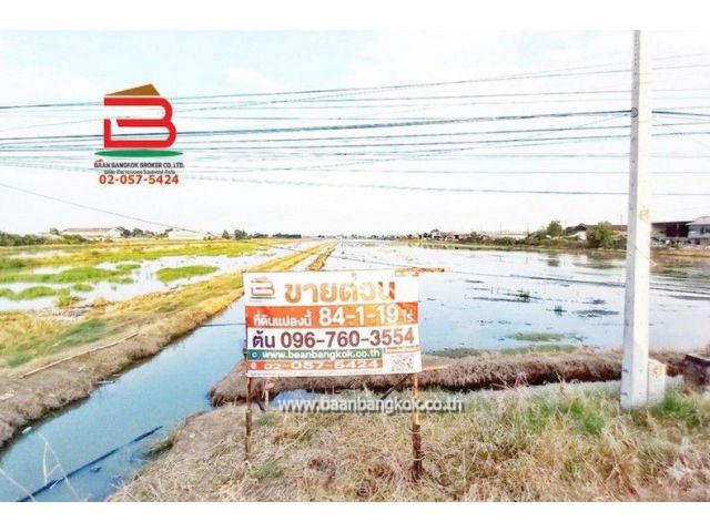 ที่ดินเปล่า ถนนเลียบตะวันออกคลอง 7, เทศบาลลำลูกกา ซอย 3 เนื้อที่ 84-1-19 ไร่ ตำบลลำลูกกา อำเภอลำลูกกา จังหวัดปทุมธานี