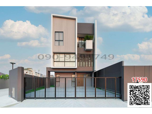 ขาย บ้านเดี่ยว 3 ชั้น Feel Town ลาดพร้าว 101 ใกล้ MRT ลาดพร้าว 101 สายสีเหลือง