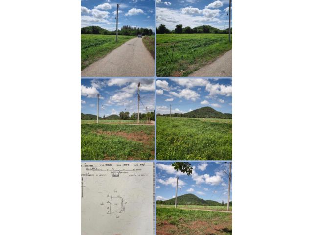 ที่ดินติดถนน วิวเขาสวย