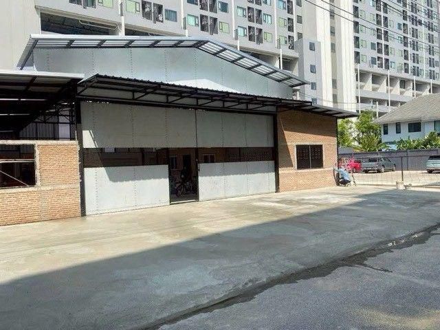 ให้เช่าโกดังพร้อมออฟฟิศ 450 ตร.ม. รามคำแหง 99 ใกล้ BTS แยกลำสาลี โกดังใหม่สไตล์ Loft