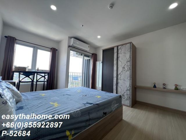 P-52684 | ปล่อยเช่า Supalai Veranda Sukhumvit 117 (ศุภาลัย เวอเรนด้า สุขุมวิท 117) คอนโดสตูดิโอ วิวเมือง เฟอร์ครบ
