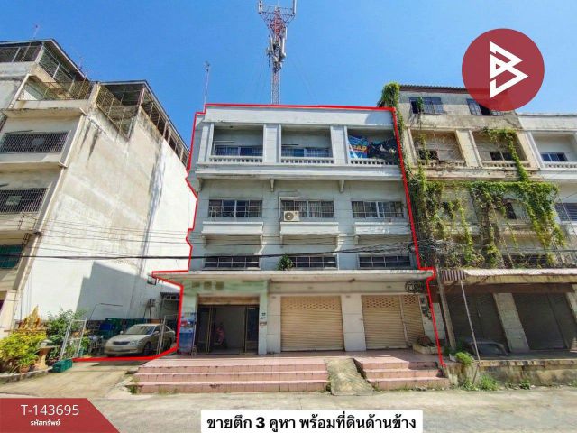 ขายอาคารพาณิชย์ ซ.พหลโยธิน84 เนื้อที่ 88.3 ตร.วา ลำลูกกา ปทุมธานี
