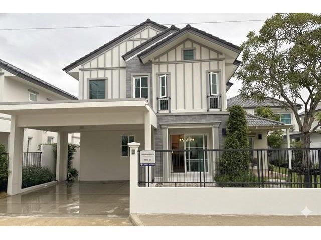 ให้เช่าบ้านเดี่ยว 2 ชั้น โครงการ วิลลาจจิโอ 3 ศรีนครินทร์-บางนา ตกแต่งสวยพร้อมเข้าอยู่