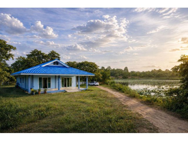 ขายที่ดินติดอ่างเก็บน้ำ วิวสวย บ้านหอกลอง ต.ด่านจาก อ.โนนไทย จ.นครราชสีมา