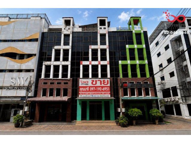 ขายอาคารสำนักงาน - ออฟฟิศ 5 ชั้น ซอยลาดพร้าว 101/3 ใกล้รถไฟฟ้าสายสีเหลือง เพียง 500 เมตร