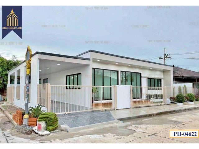 ขาย บ้านเดี่ยวพฤกษา 3บางบัวทอง ตกแต่งใหม่หลังมุม