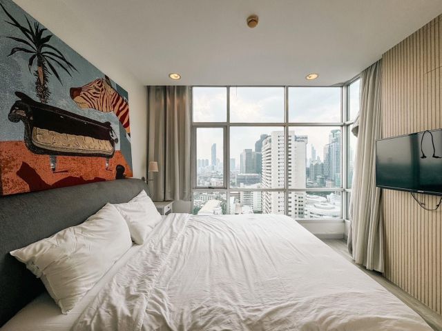 For rent CondoCentric Sathorn - Saint Louis Fully Furnished (S15-4742)