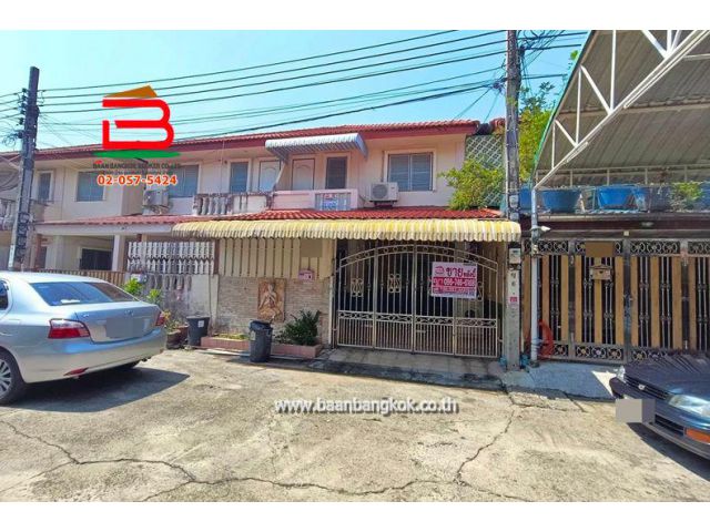 บ้านแฝด หมู่บ้าน สมชายพัฒนา ถนนบางกรวย-ไทรน้อย 13 เนื้อที่ 22.7 ตรว. บางกรวย นนทบุรี