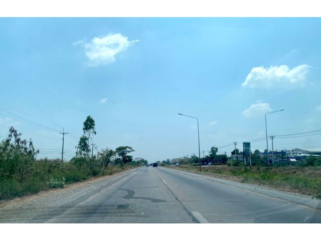ขายที่ดิน 12 ไร่ครึ่ง ติดถนนสายปทุมธานี-บางปะหัน ( 347 )