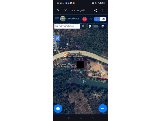 ด่วนที่สุด ขายรีสอร์ทติดทางหลวง 12 และน้ำเข็ก จำนวน 4 ไร่ 2 งาน 64 ตารางวา