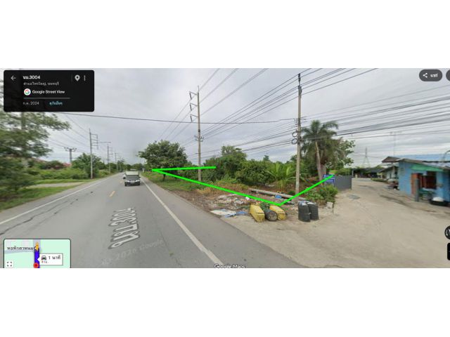 ขายที่ดิน 11-3-27 ไร่ ผังเมืเองสีเขียว ก.2-3 ต.ไทรใหญ่ อ.ไทรน้อย นนทบุรี ตั้งอยู่ห่างจากถนนสาย 340 ถนนบางกรวย-สุพรรณ เพี