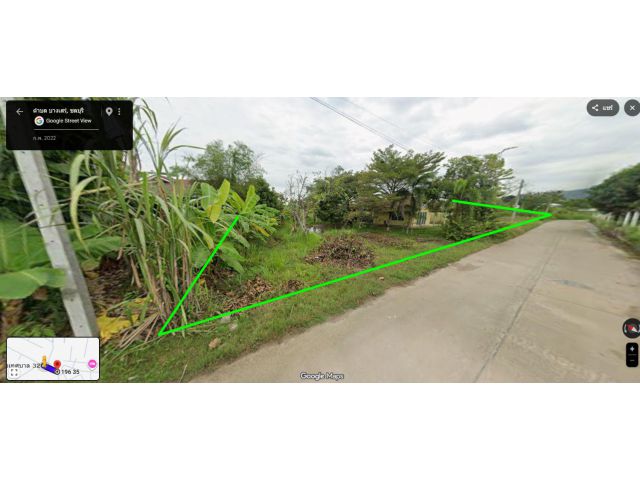 ขายที่ดิน 3-0-43 ไร่ ผังเมืองสีส้ม ต.บางเสร่ อ.สัตหีบ จ.ชลบุรี ตั้งอยู่ห่างจากถนนสุขุมวิท เส้นจากพัทยา ไป สัตหีบ ก่อนถึง