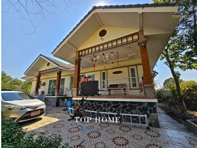 ขายด่วน! บ้านเดี่ยวชั้นเดียว พร้อมที่ดินเกือบ 1 ไร่ @ ตำบลเขาแร้ง อำเภอเมืองราชบุรี