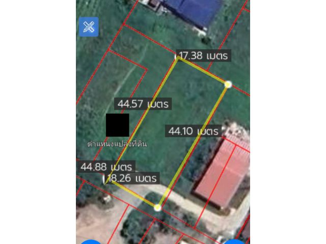 ขายที่โฉนด 2 งาน อยู่บริเวณหลังสำนักงานที่ดินบ้านบึง เขตตำบลหนองชาก อยู่ใกล้โรงงาน QMB.