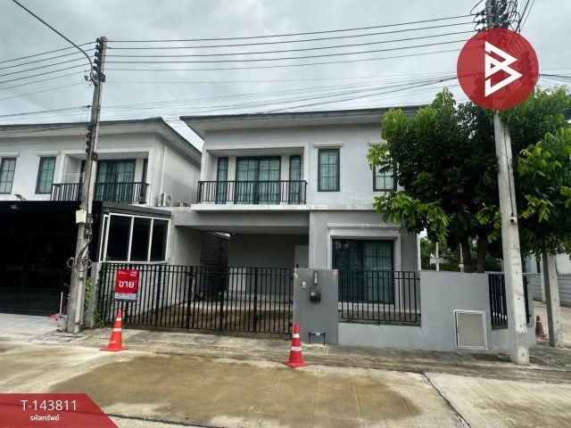 ขายบ้านแฝด หมู่บ้านบริทาเนีย วงแหวน-จตุโชติ (Britania Wongwaen-Chatuchot) ปทุมธานี