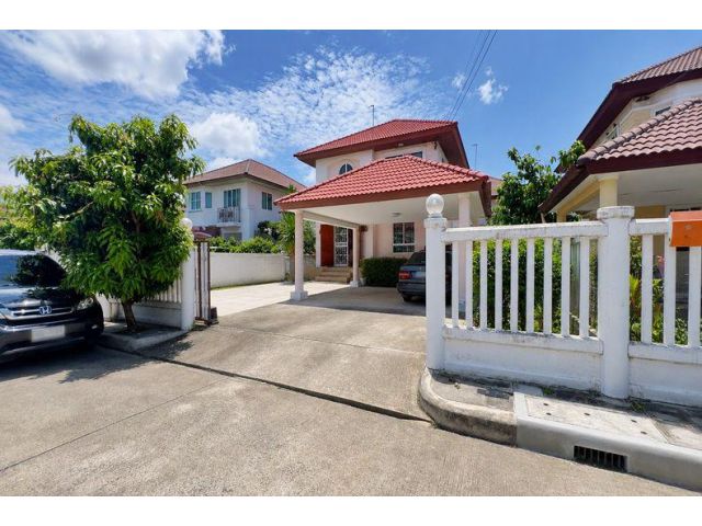 ขายบ้านเดี่ยว 2 ชั้น หมู่บ้านชวนชื่น บางนา 78.70 ตร.ว. ซอยเกียรติพิพัฒน์ธานี ใกล้นิคมฯ เวลโกรว์ และทางด่วนบูรพาวิถี
