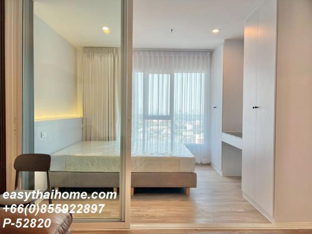 P-52820 | ปล่อยเช่า Regent Home Bangna (รีเจ้นท์ โฮม บางนา) คอนโดชั้นสูง วิวแม่น้ำสวย เฟอร์ครบ พร้อมเครื่องซักผ้า