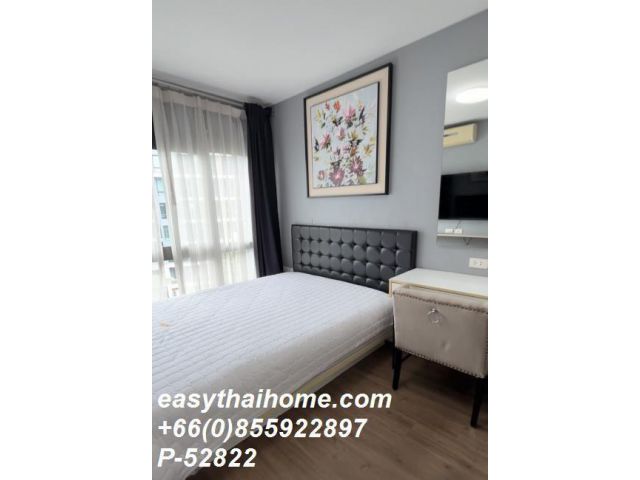 P-52822 | ปล่อยเช่า I Condo Sukhumvit 103 (ไอ คอนโด สุขุมวิท 103)  คอนโด 2 ห้องนอน 2 ห้องน้ำ เฟอร์ครบ พร้อมเครื่องซักผ้า
