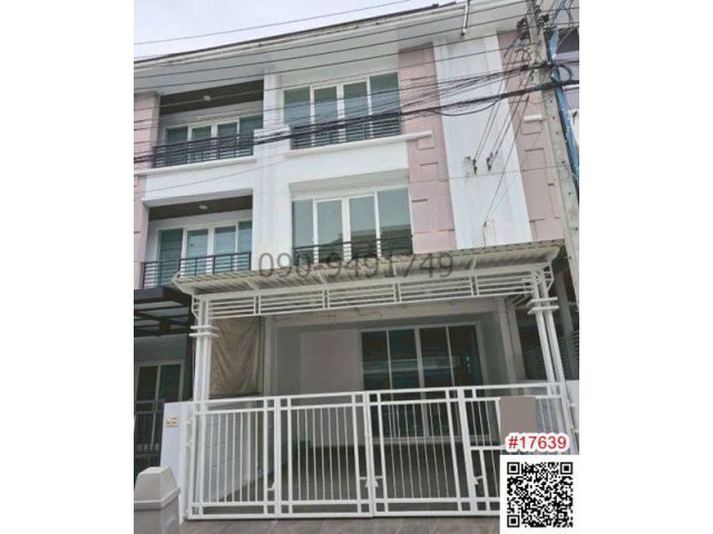 เช่า ทาวน์โฮม 3 ชั้น บ้านกลางเมือง s-sense พระราม9-ลาดพร้าว ใกล้ MRT ลาดพร้าว 71