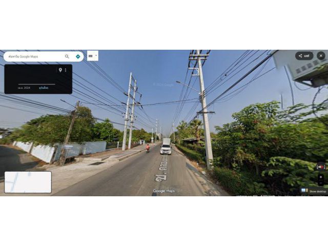ที่ดินคลองมะเดื่อพื้นที่สีม่วง ใกล้ถนนเศรษฐกิจ1กระทุ่มแบน เหมาะทำโรงงาน