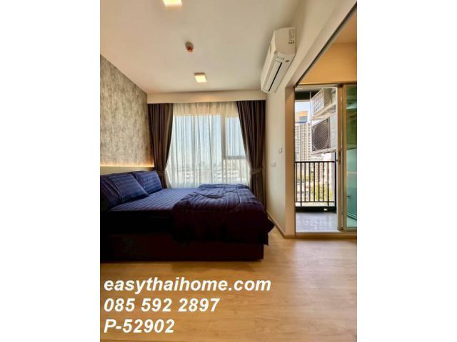 P-52902 ให้เช่าคอนโดใกล้ BTS บางจาก โครงการ พลัม คอนโด สุขุมวิท 62 ชั้น7 Line @easythaihome 085-592-2897
