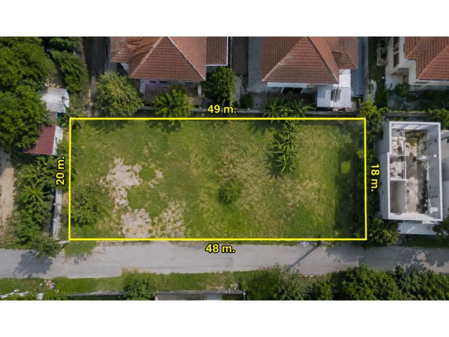 ขายที่ดินเปล่า ทำเลศรีนครินทร์ | ผังสีส้ม ย.7 | เหมาะพัฒนาโครงการ