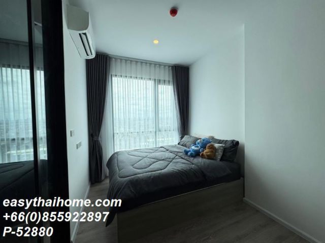 P-52880 | ปล่อยเช่า Knightsbridge Sukhumvit Thepharak (ไนท์บริดจ์ สุขุมวิท เทพารักษ์) คอนโดชั้นสูง วิวเมืองสวย เฟอร์ครบ