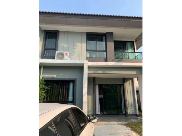 ให้เช่าบ้านแฝด 2 ชั้น หมู่บ้านคณาสิริ ศาลายา ปิ่นเกล้า พุทธมณทล สาย 4 เนื้อที่ 35 ตารางวา 4 ห้องนอน