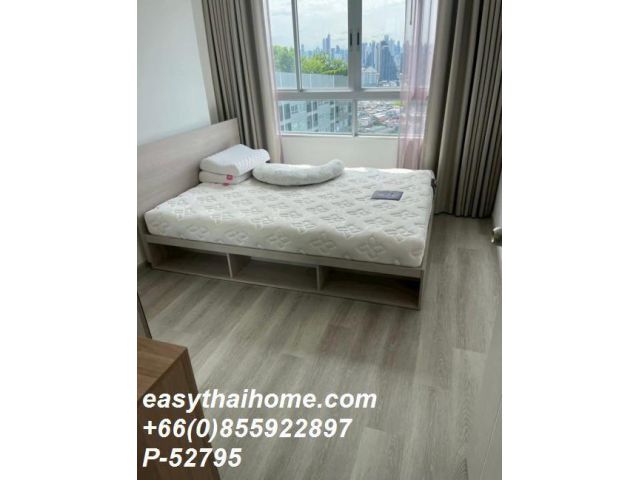 P-52795 | ปล่อยเช่า Elio Sathorn - Wutthakat (เอลลิโอ สาทร - วุฒากาศ) คอนโด 1 ห้องนอน ห้องมุม ชั้นสูง วิวเมืองสวย