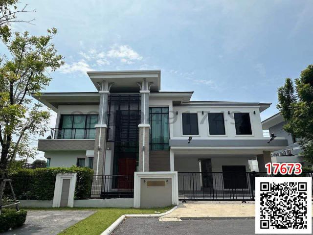 เช่า บ้านเดี่ยว The Pavilla (Private Residences) Bangbon3 เดอะ พาวิลลา บางบอน ตกเเต่งพร้อมอยู่