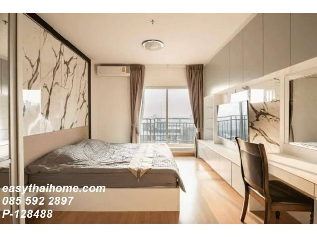 P-128488 ขายคอนโดใกล้รถไฟฟ้าสายสีม่วง สถานีบางซ่อน โครงการ ศุภาลัย เวอเรนด้า รัชวิภา - ประชาชื่น ชั้น29 วิวเมือง 3ห้องนอน3ห้องน้ำ Line @easythaihome